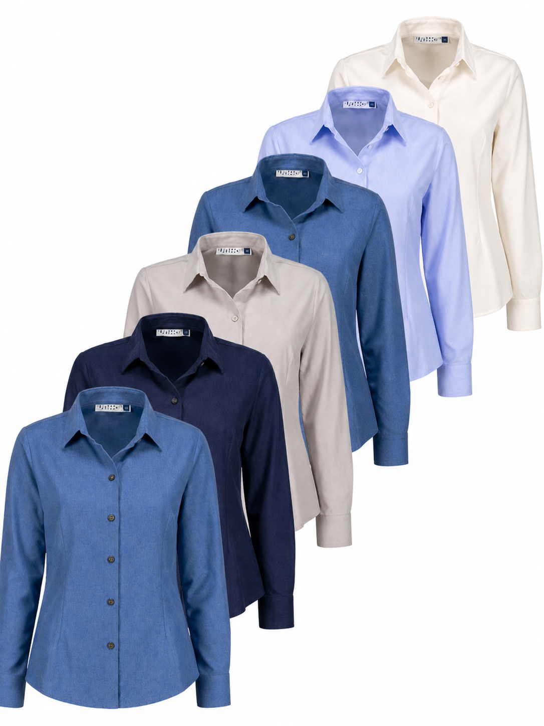 Paquete 6 Blusa Manga Larga OTB - Personalizable