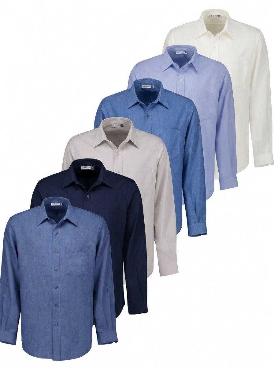 Paquete 6 Camisa Manga Larga OTB - Personalizable