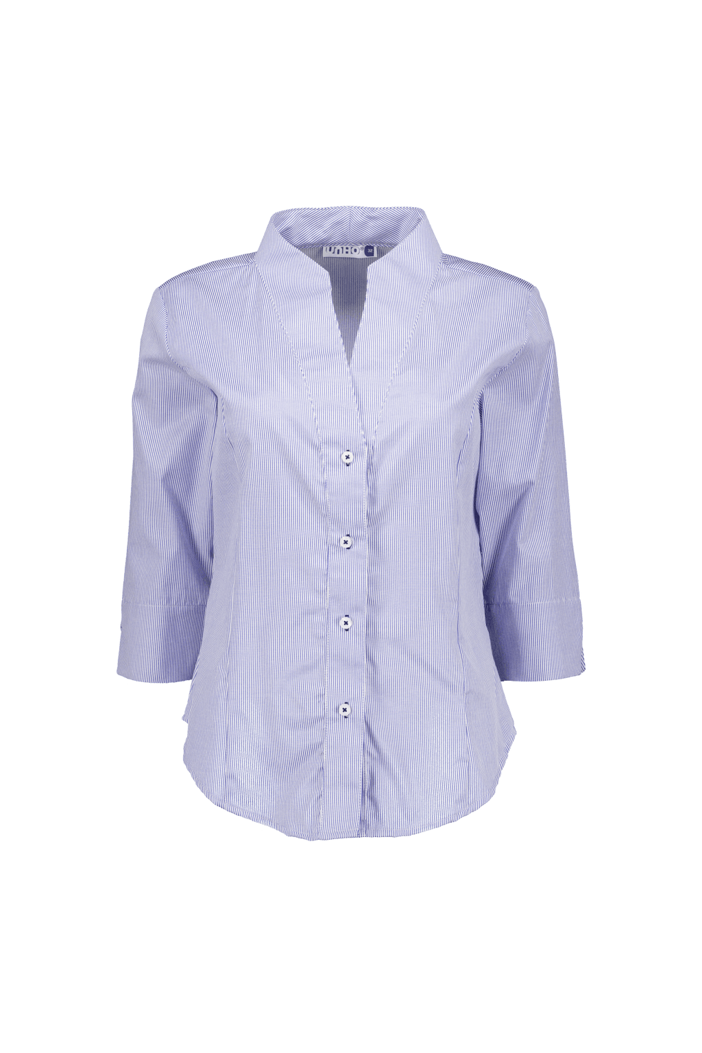 Blusa Manga 3/4 Pc Stripe - UNHO.mid
