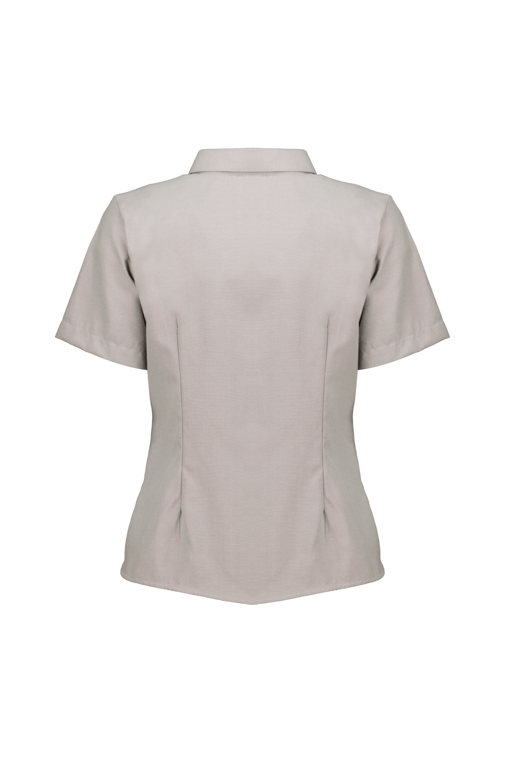 Blusa Manga Corta Corte Princesa Oxford - UNHO.mid