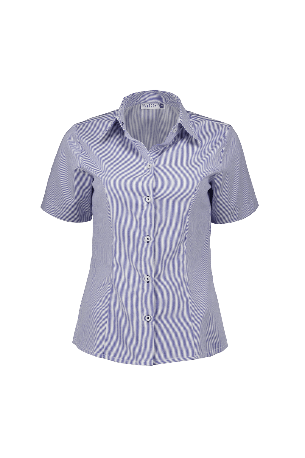 Blusa Manga Corta Corte Princesa Pc Stripe - UNHO.mid