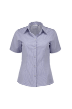 Blusa Manga Corta Corte Princesa Pc Stripe - UNHO.mid