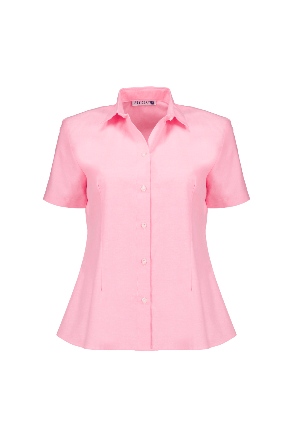Blusa Manga Corta Oxford - UNHO.mid