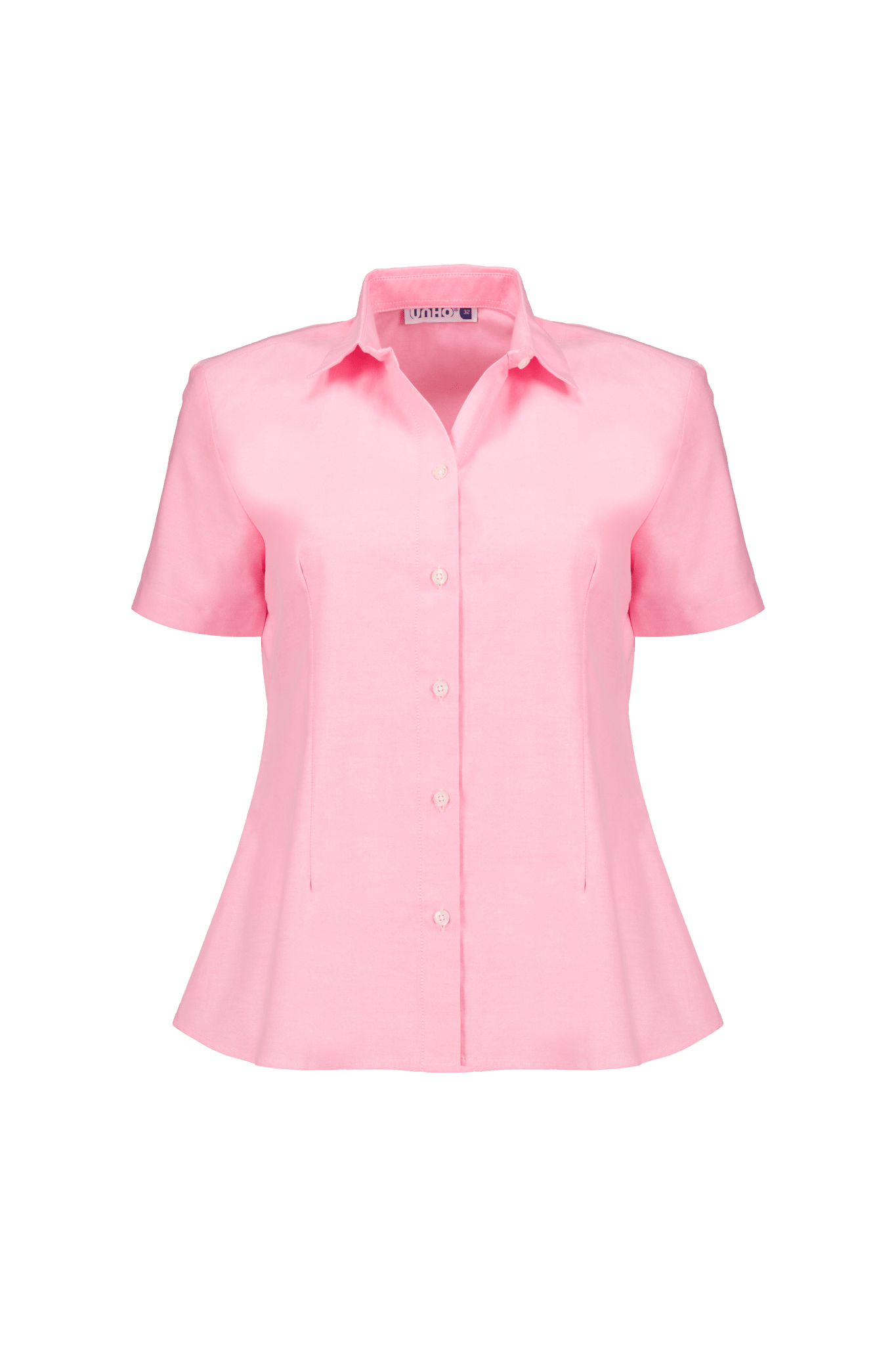 Blusa Manga Corta Oxford - UNHO.mid