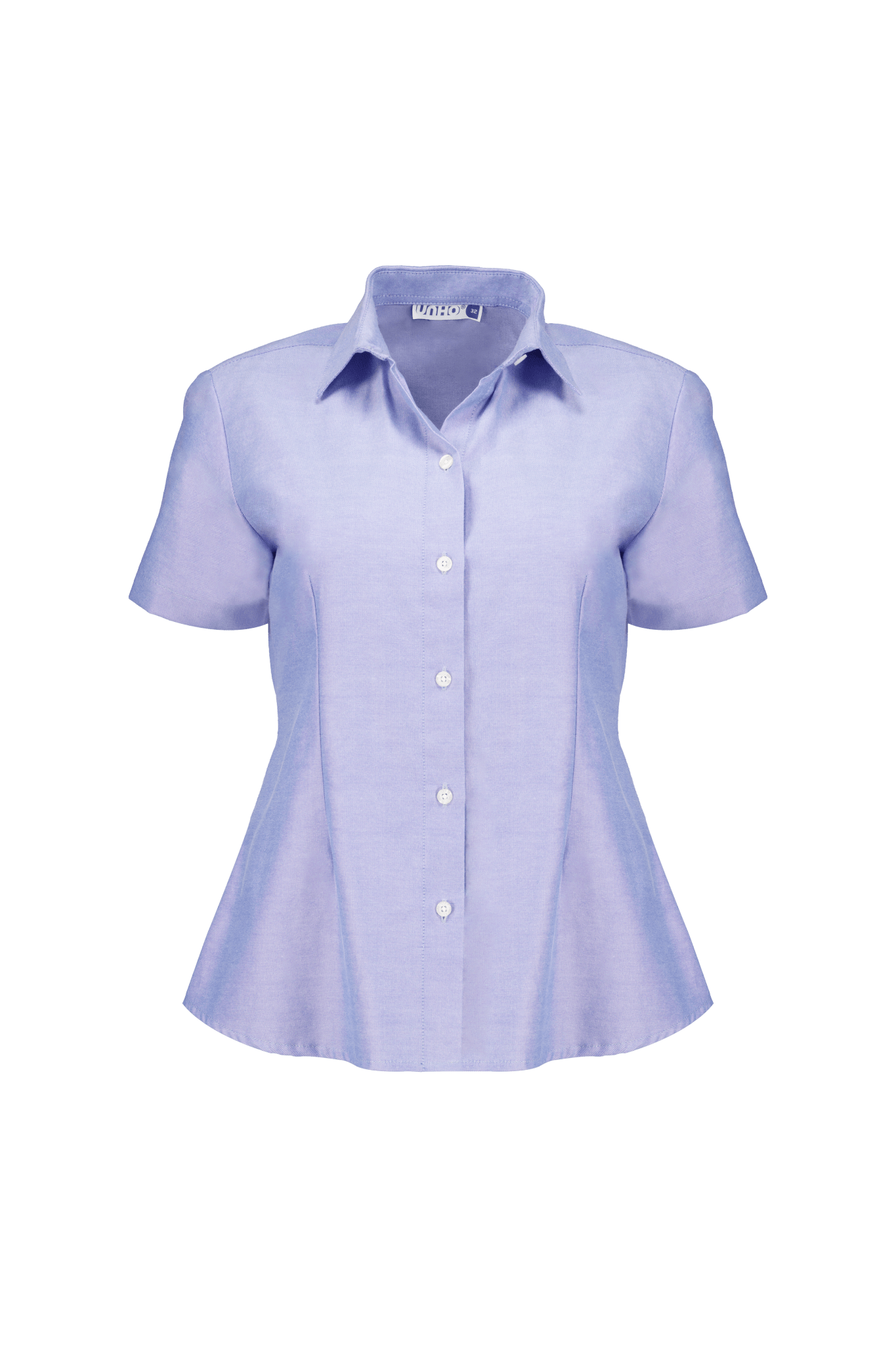 Blusa Manga Corta Oxford - UNHO.mid