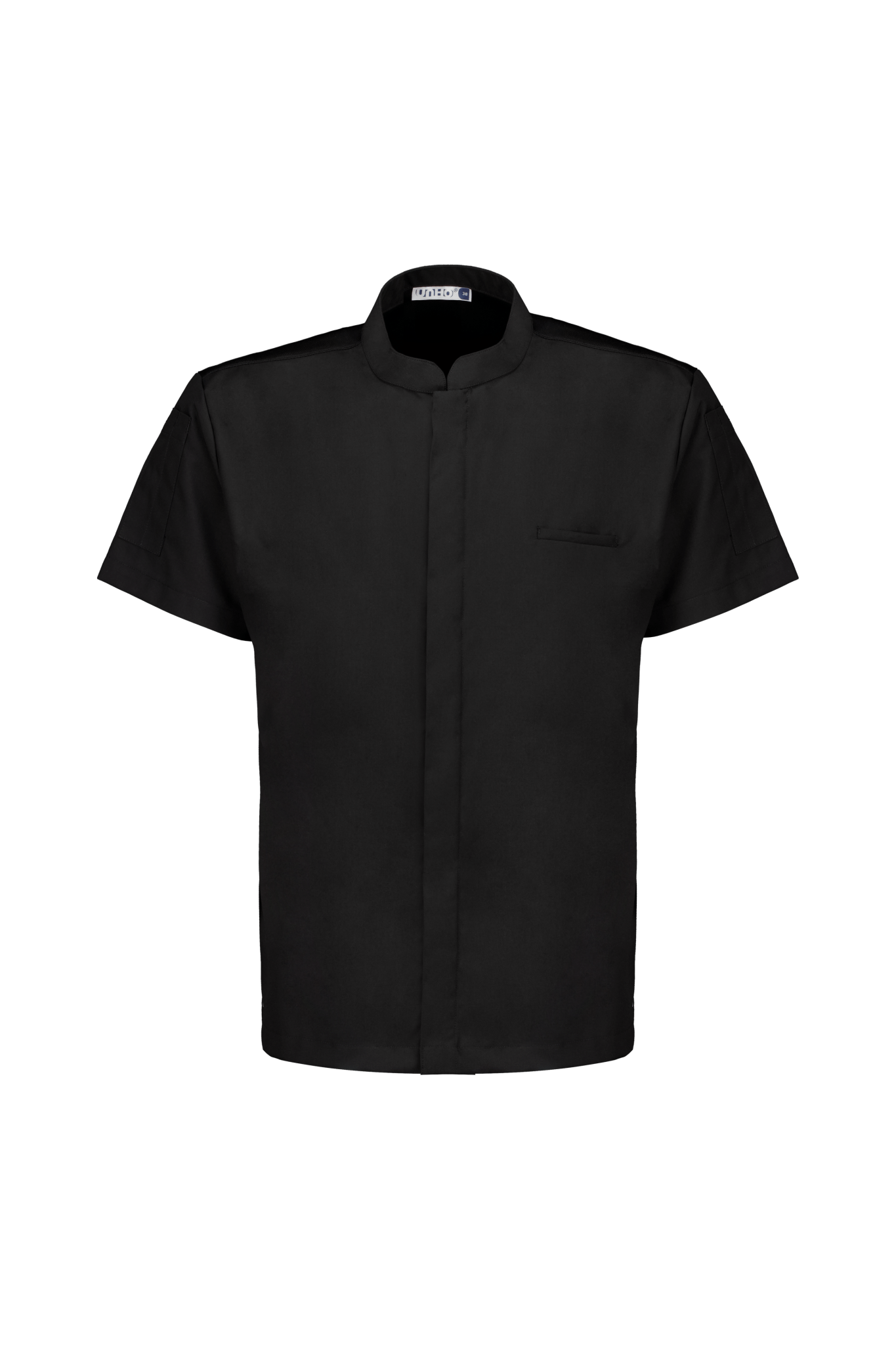 Filiipina manga Corta con Cuello Mao con Dry Fit - UNHO.mid