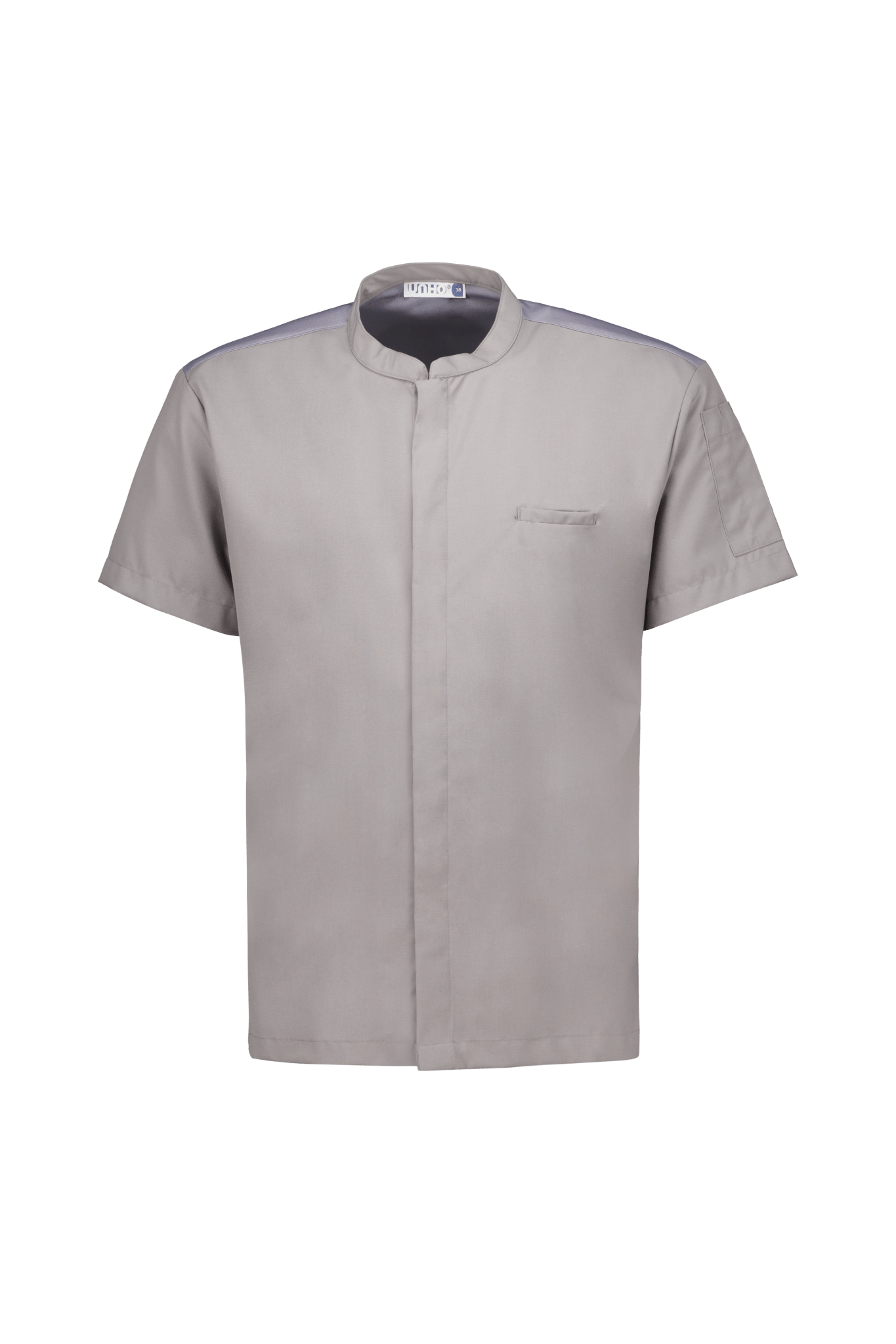 Filiipina manga Corta con Cuello Mao con Dry Fit - UNHO.mid
